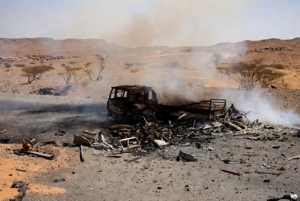 Drame routier à Aguelhok : un engin explosif pulvérise un camion civil au nord du Mali