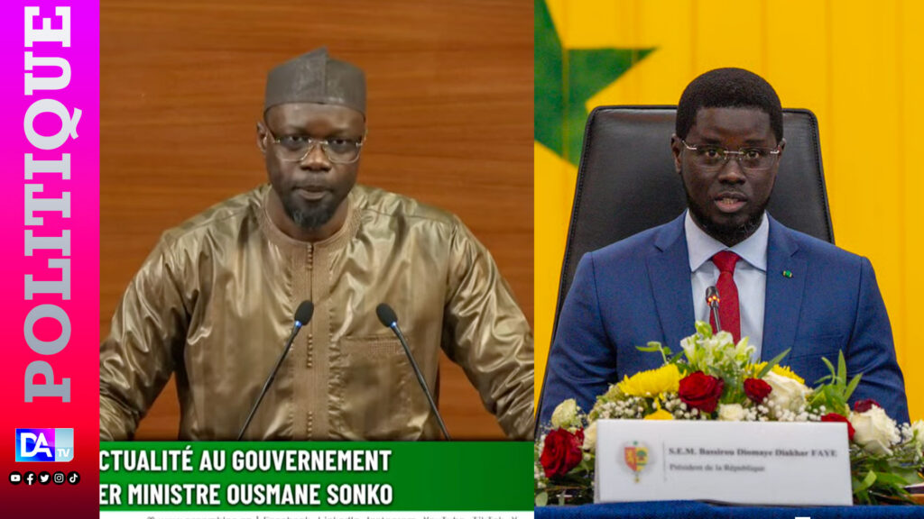 Crise des fonds politiques : Sonko contre Diomaye sur la réforme des finances publiques
