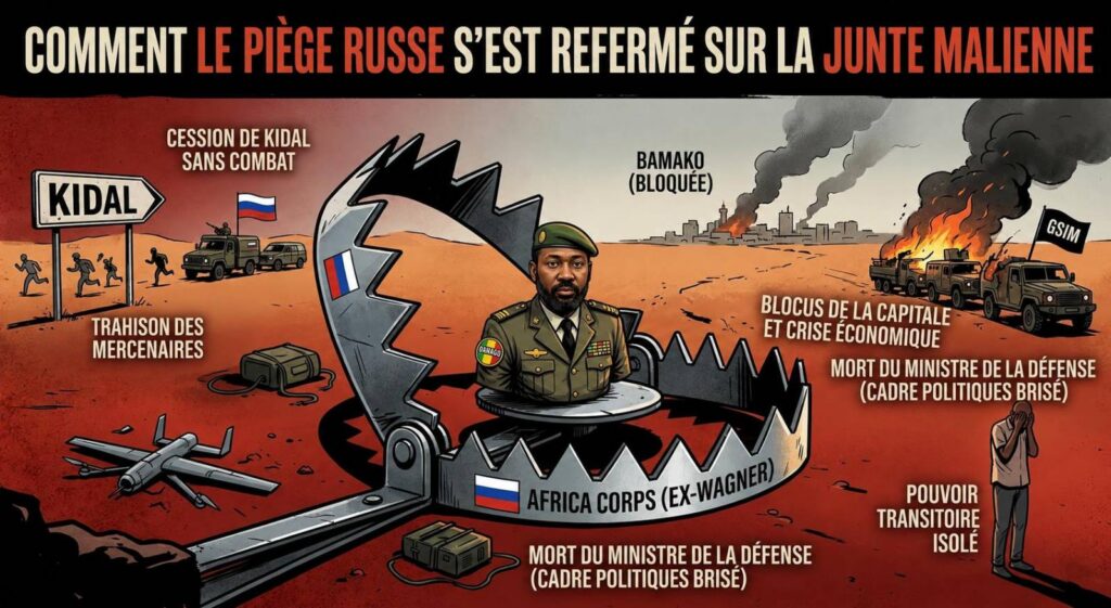 Crise au Mali : quand la junte perd le contrôle face aux mercenaires russes