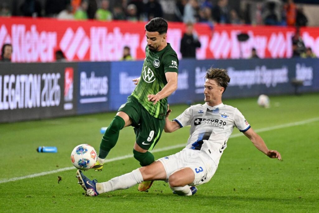 Barrages bundesliga : wolfsburg en difficulté face à paderborn