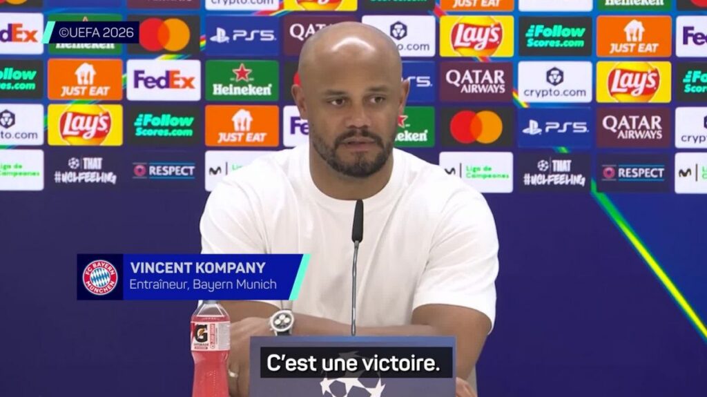 Victoire du Bayern Munich au Real Madrid : Kompany mise sur la suite en Ligue des champions
