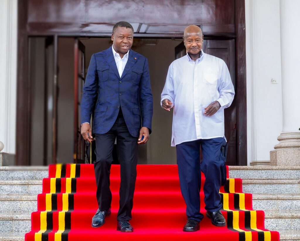 Coopération africaine : Faure Gnassingbé renforce les liens avec l’Ouganda et le Congo