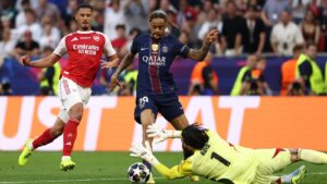 Barcola et son humour après la victoire du psg en ligue des champions