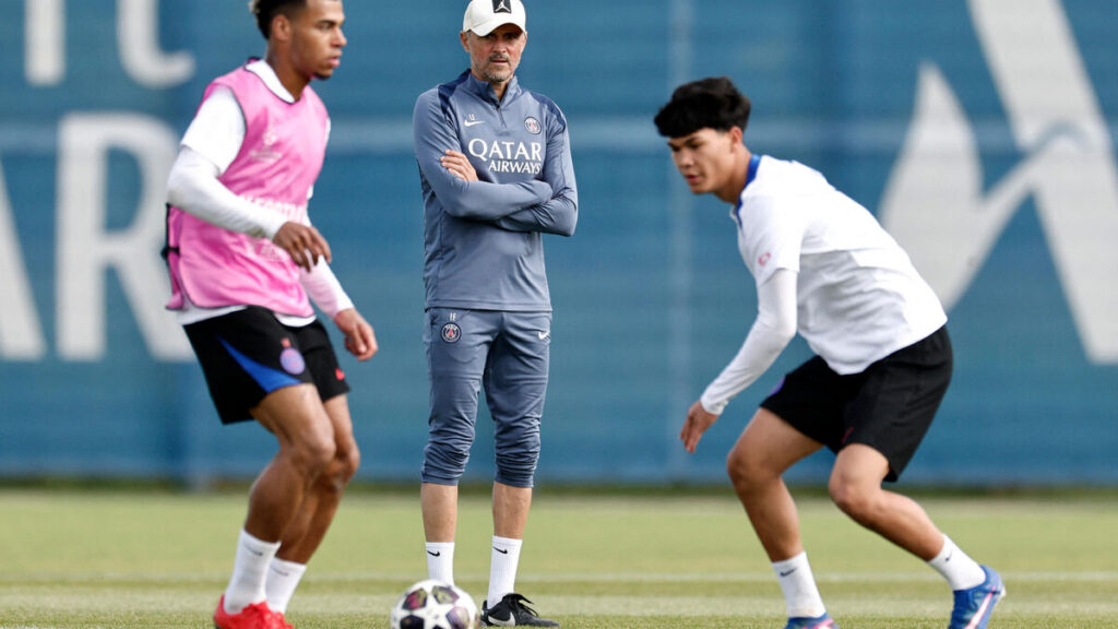 Psg : l’intense répétition avant la finale de la ligue des champions
