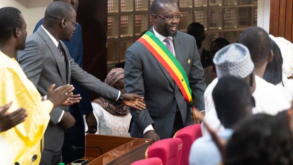 Ousmane Sonko accède à la présidence de l’Assemblée nationale au Sénégal