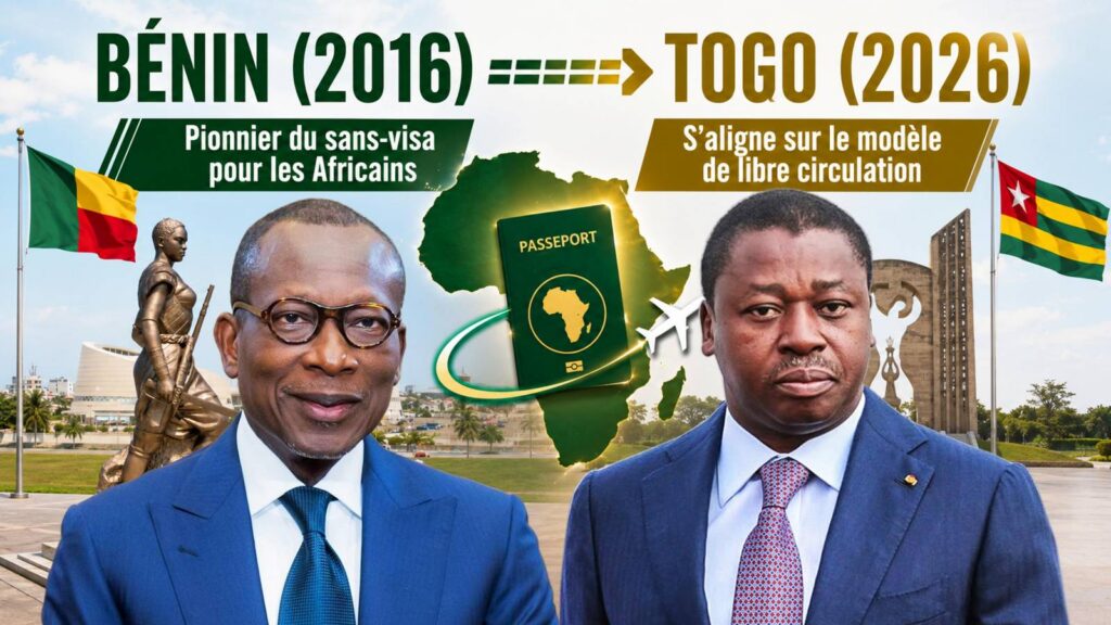Le Togo suit l’exemple du Bénin en supprimant les visas pour les africains