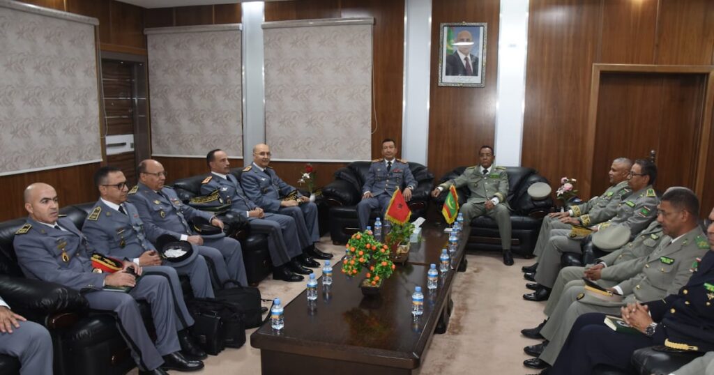 Visite officielle d’une délégation marocaine en Mauritanie pour renforcer les liens militaires