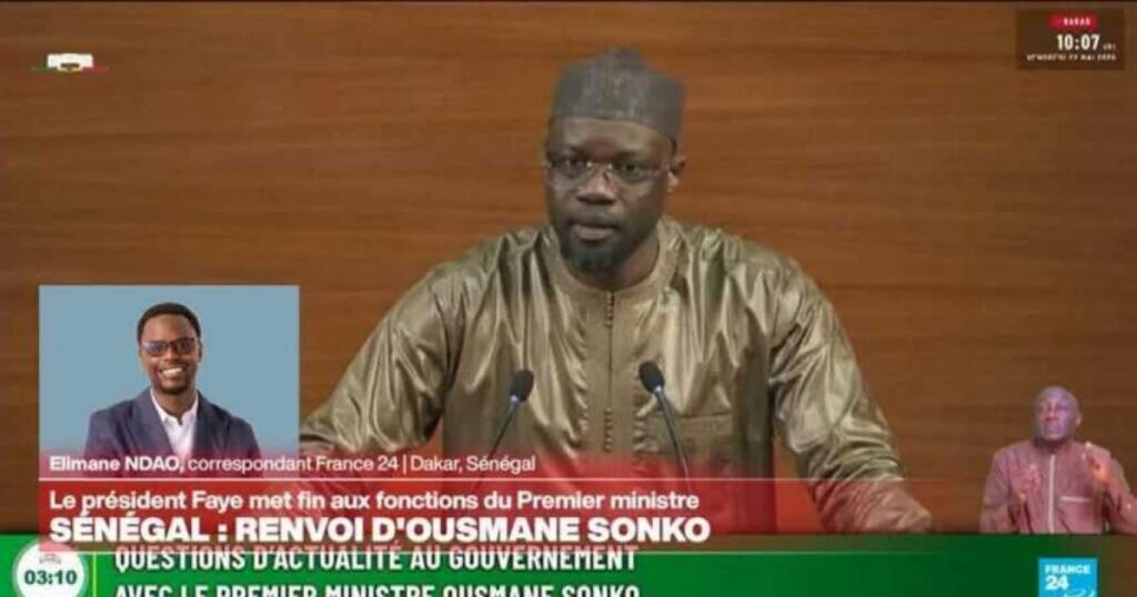 Sénégal : le président Bassirou Diomaye Faye met fin aux fonctions du Premier ministre Ousmane Sonko
