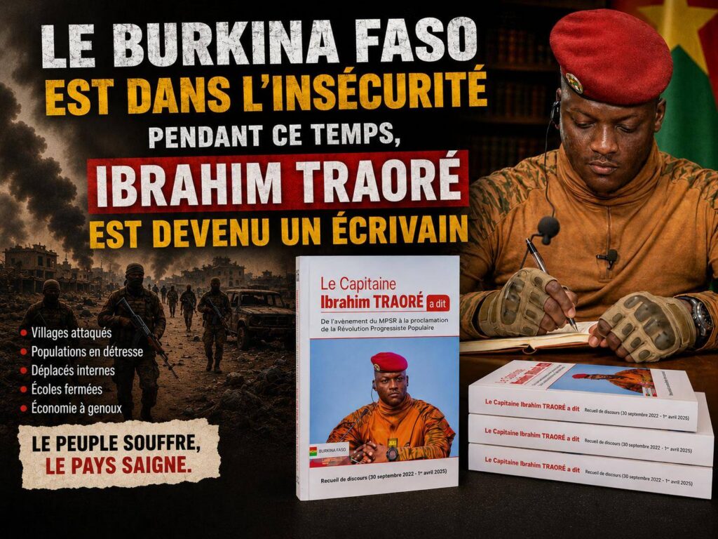 Le Burkina face à la dérive communicationnelle d’ibrahim traoré