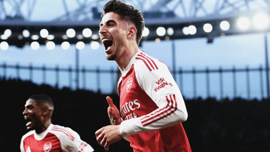 Arsenal en pole position pour le titre : Havertz et les Gunners à un pas du sacre en Premier League
