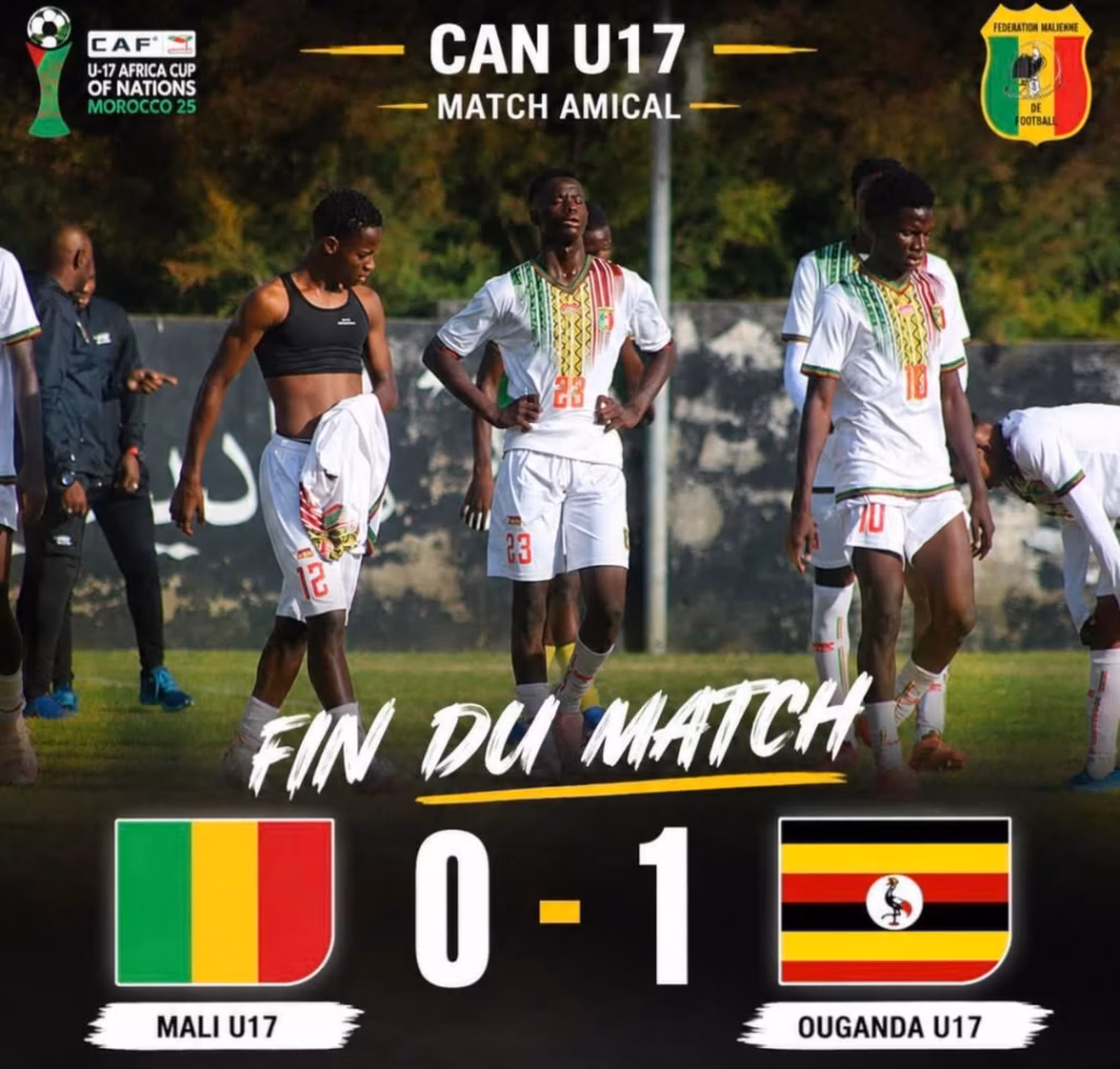 Équipe du Mali U17 en préparation avant la can