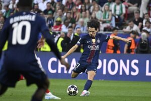 Vitinha sacré homme du match en ligue des champions avec le psg