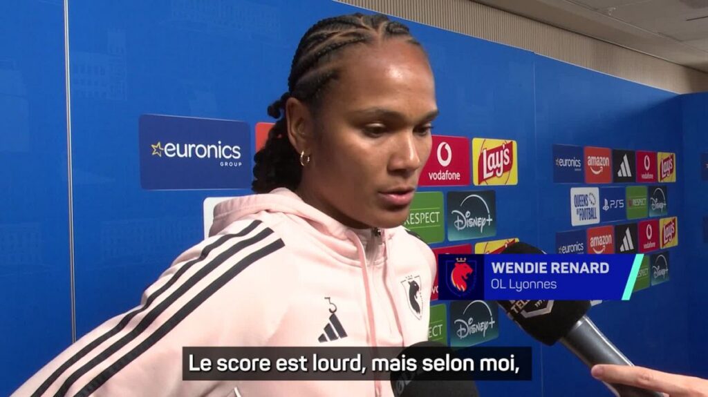 Football : Wendie Renard analyse la défaite de l’ol en finale de la ligue des champions féminine