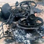 Collision meurtrière à koundoul : un motocycliste perd la vie dans un incendie