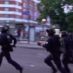Célébrations chaotiques après la victoire du psg en ligue des champions