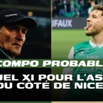 AS Saint-Étienne : la composition probable pour le barrage retour contre Nice