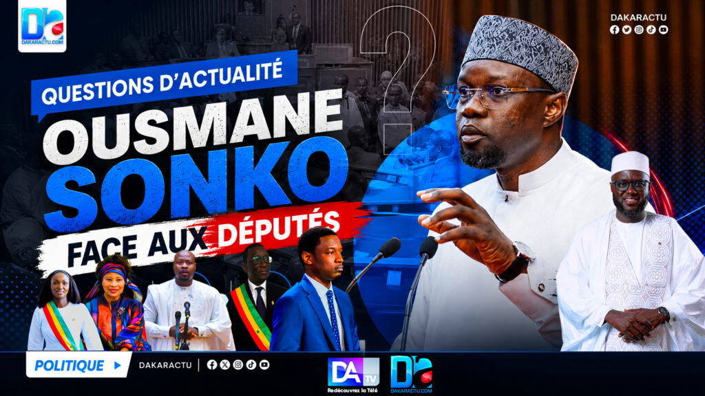 Assemblée nationale : le pm ousmane sonko sous le feu des députés ce vendredi