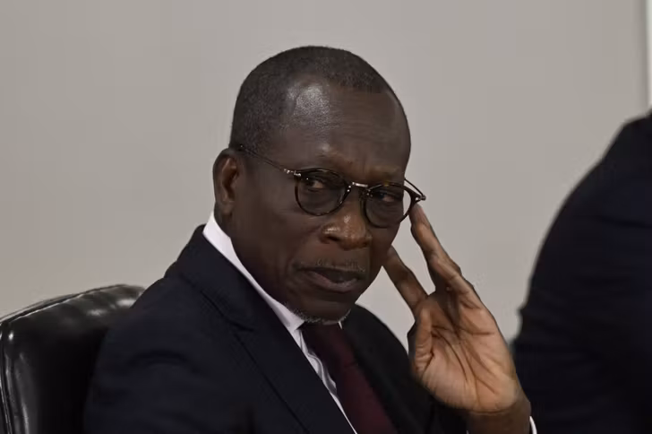 Le président Patrice Talon, lors d'un déplacement officiel au Bénin