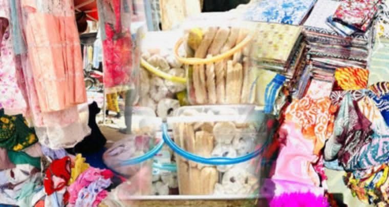 Marché animé de N'Djamena pour la Tabaski