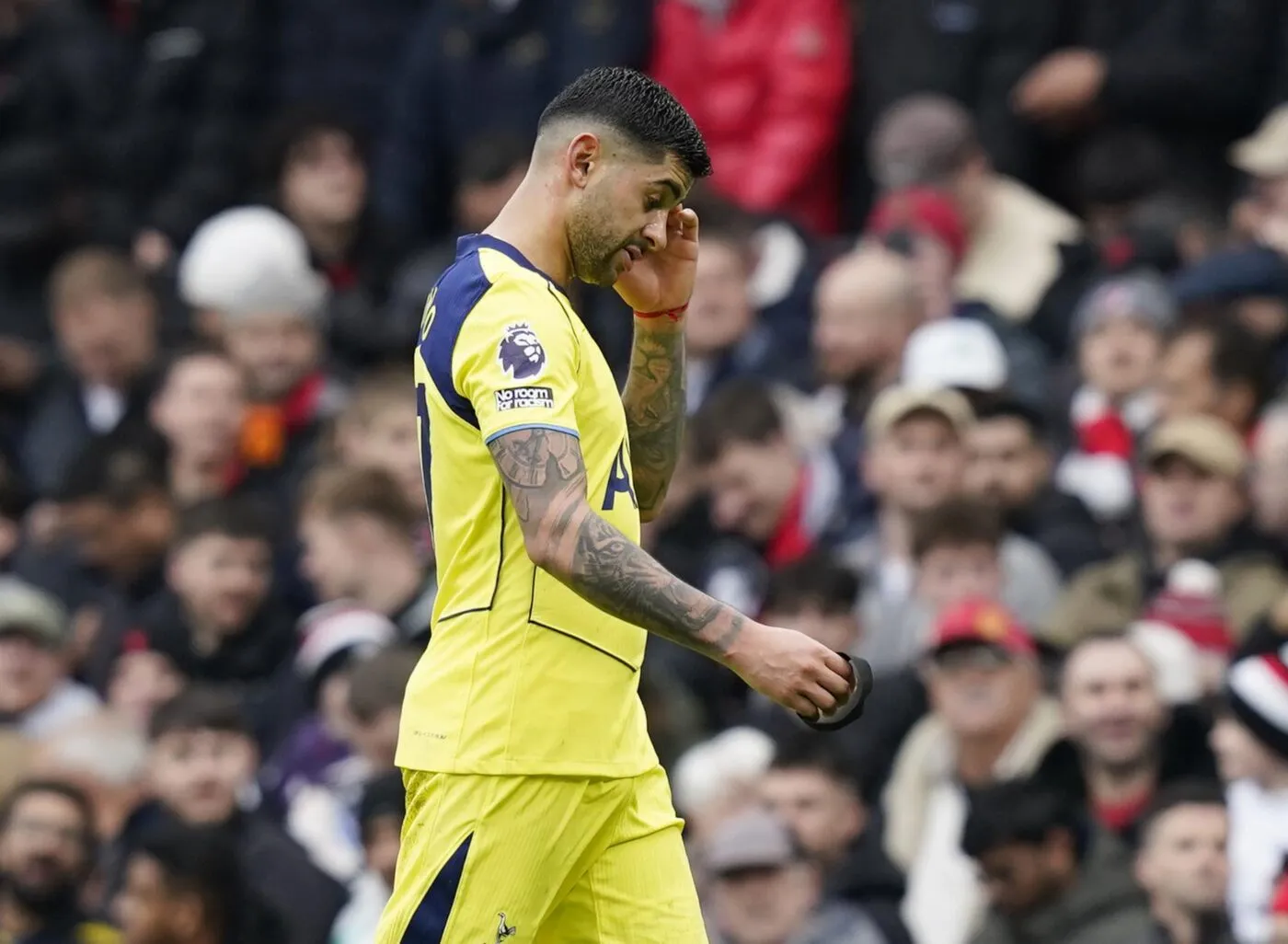 Cristian romero absent pour un match décisif à tottenham