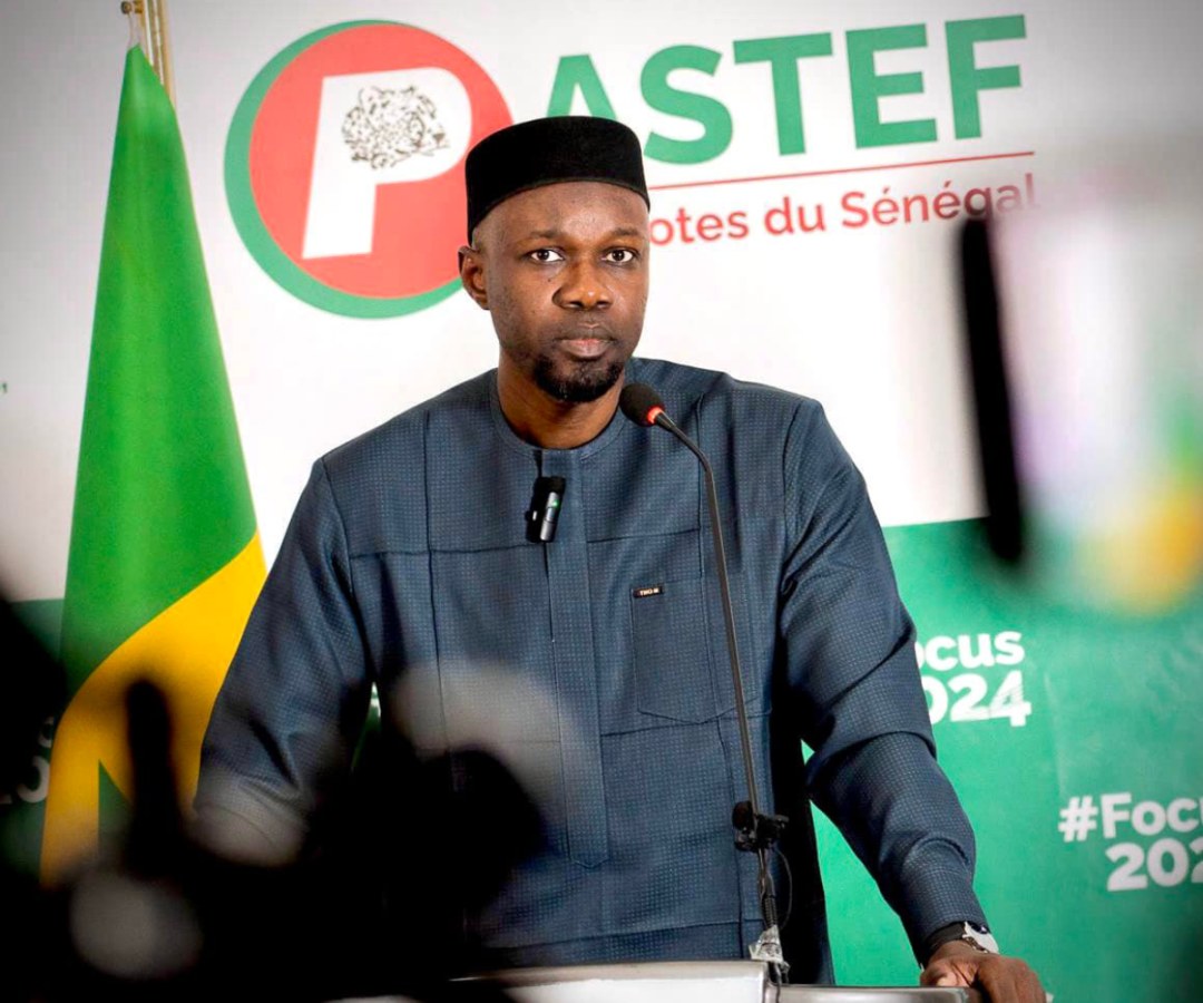 Ousmane Sonko, figure du Pastef