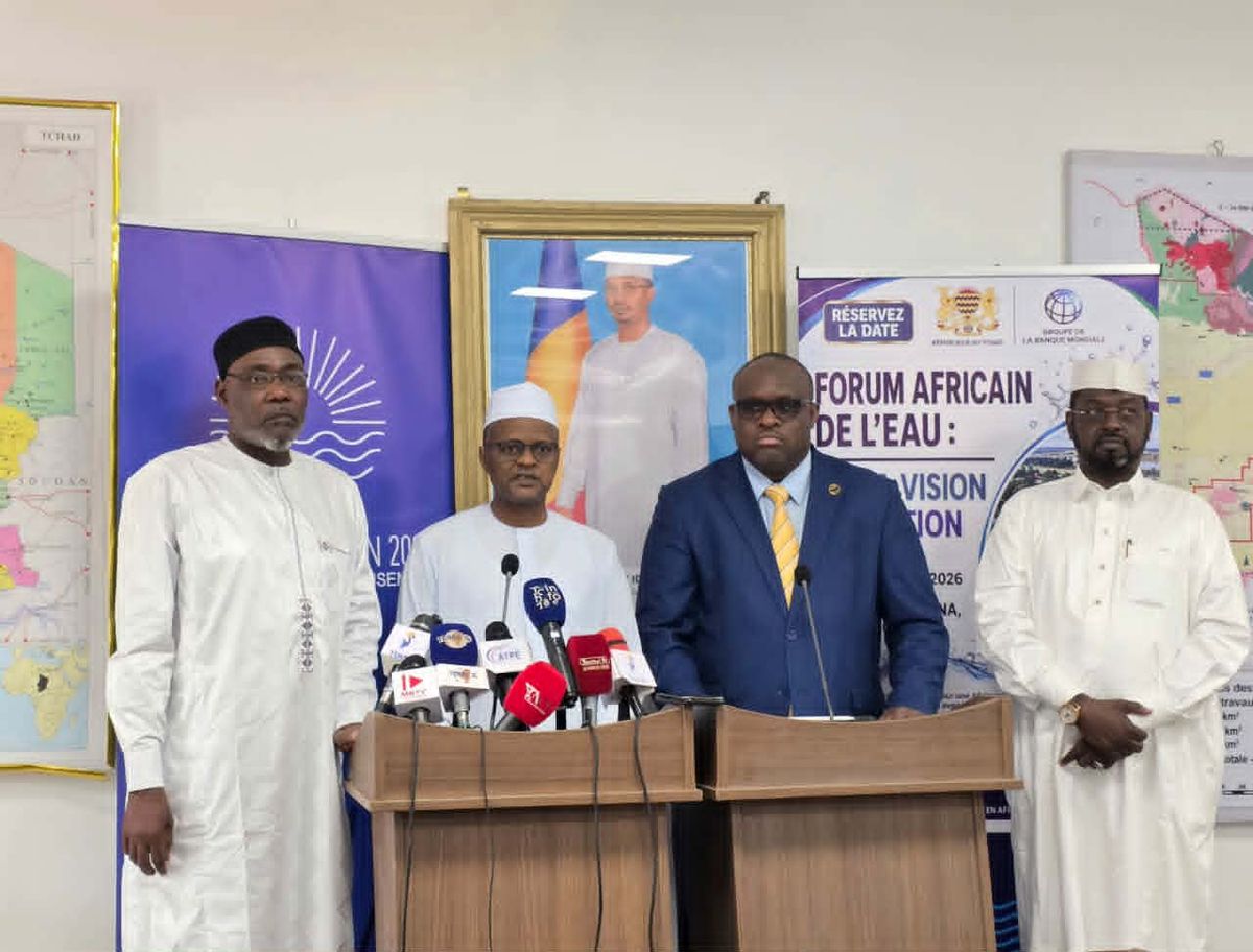 Forum africain de l’eau 2026 : le Tchad en première ligne