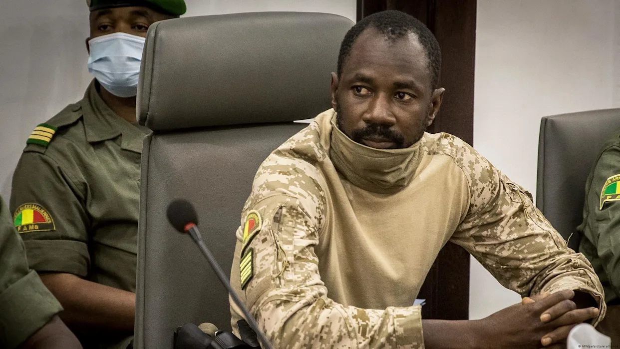 Photo d'archives : le général Assimi Goïta en 2020