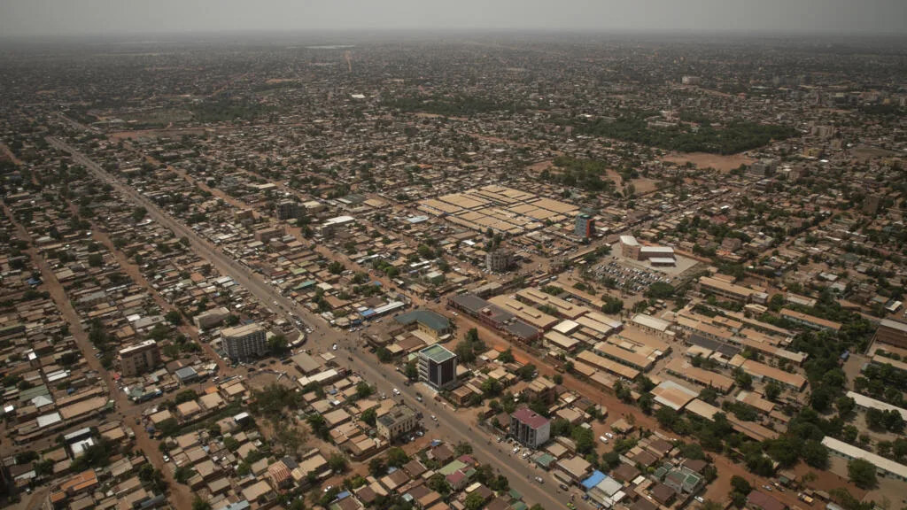 manifestation d'étudiants au Burkina Faso