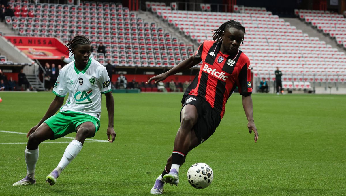Le stade Allianz Riviera, prêt à accueillir le barrage retour entre Nice et Saint-Étienne