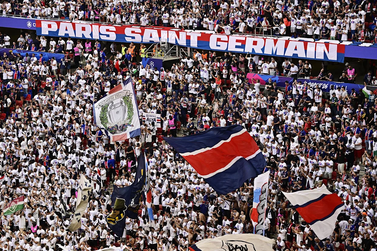 Parc des Princes lors d'une finale de Ligue des champions