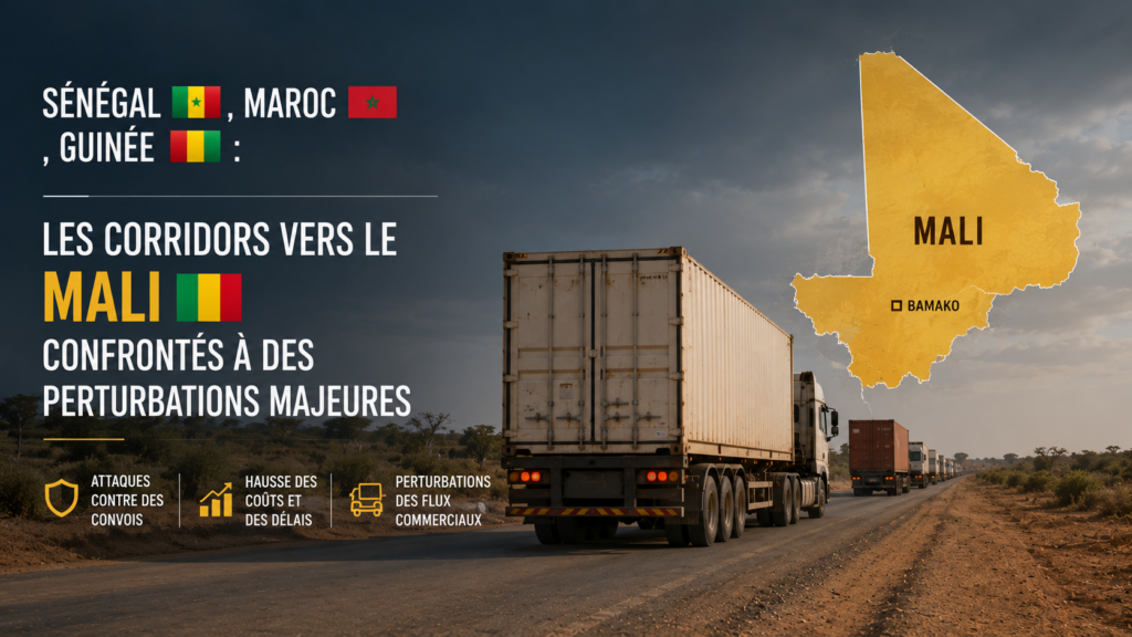 Perturbations majeures sur les corridors d’approvisionnement vers le Mali