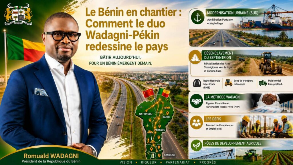 Le Bénin accélère sa transformation sous le leadership sino-béninois