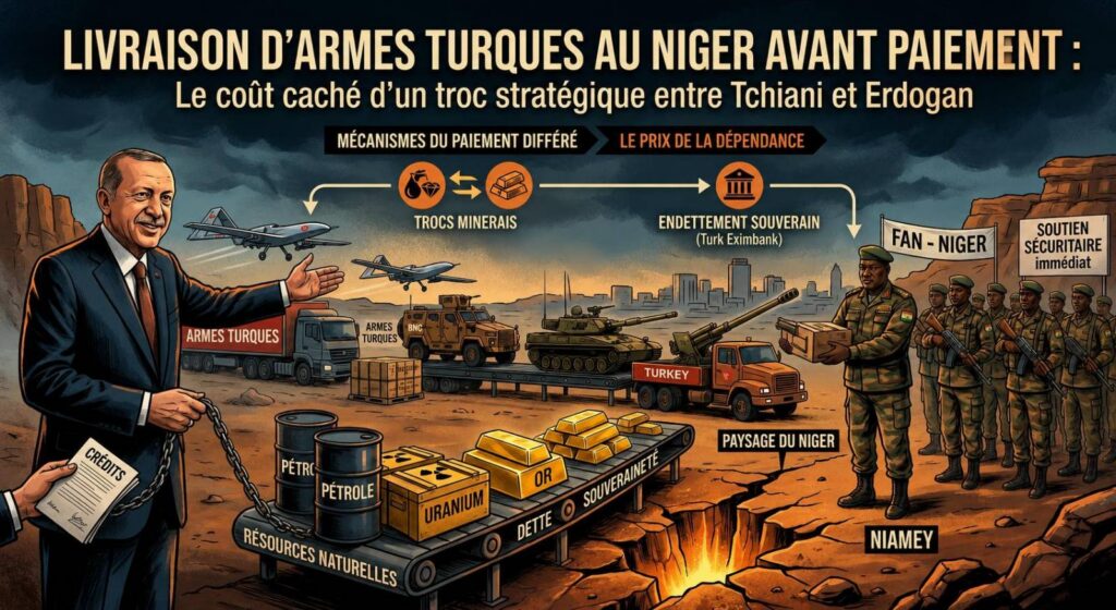 Accord controversé : le Niger obtient des armes turques sans paiement immédiat