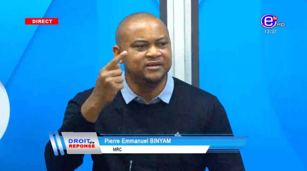 Pierre Emmanuel Binyam revient sur la démission de Maurice Kamto du Mrc
