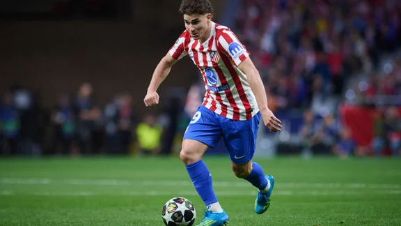 Julian Alvarez, attaquant argentin, lors d'un match avec son club