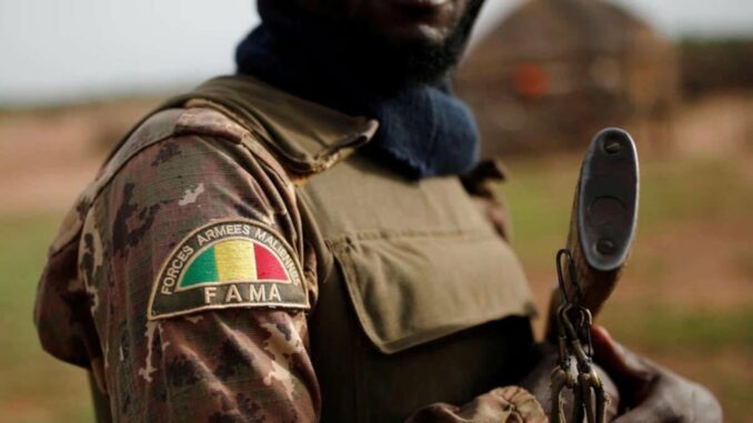 Carte illustrant les enjeux sécuritaires au Sahel