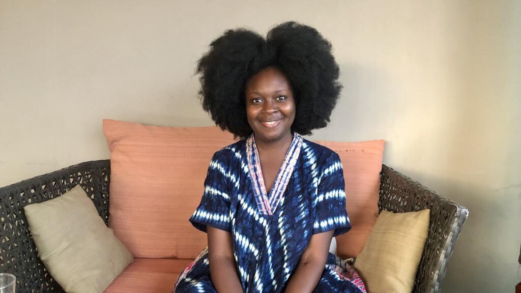 Roukiata Ouedraogo, artiste burkinabè, à Ouagadougou