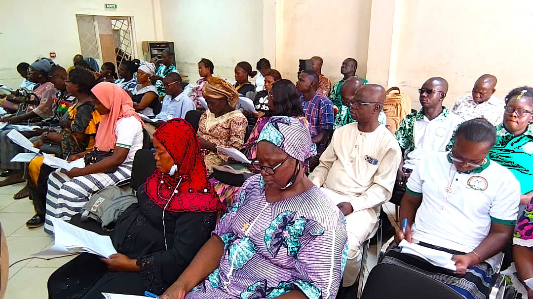 Membres de l'Union des gérants et caissiers de dépôts pharmaceutiques publics du Burkina Faso