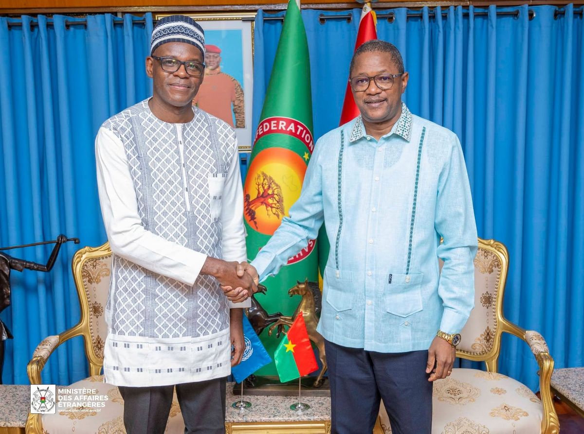 rencontre diplomatique Burkina Faso ONUDC