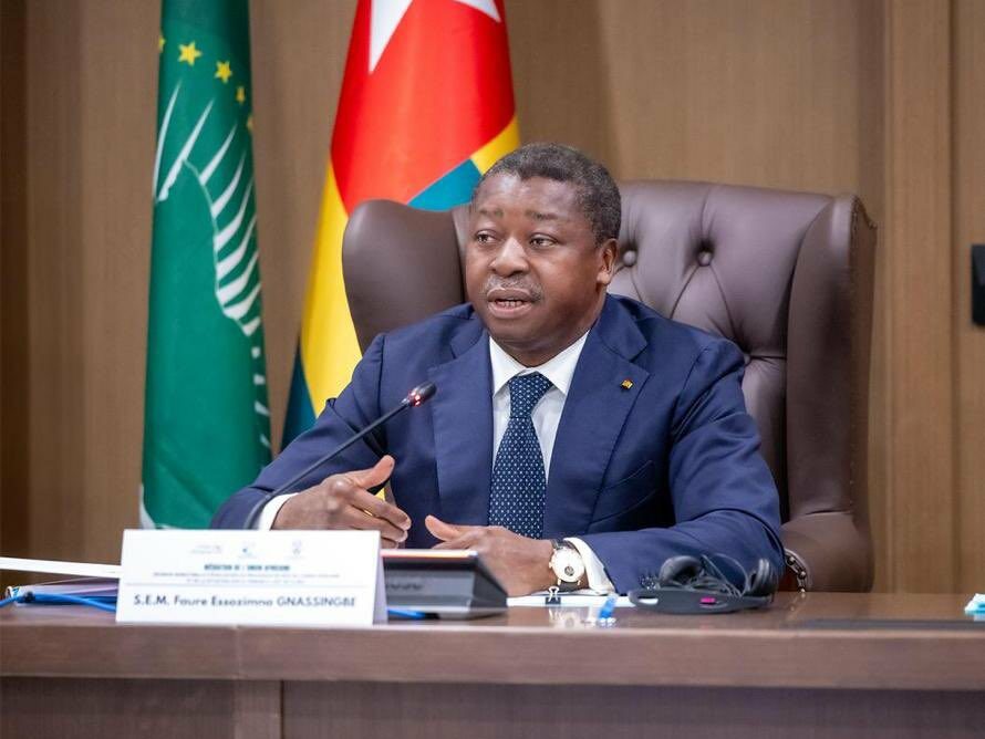 Faure Gnassingbé en réunion de médiation pour la RDC