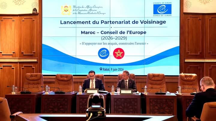 cérémonie de lancement du partenariat de voisinage Maroc-conseil de l’europe