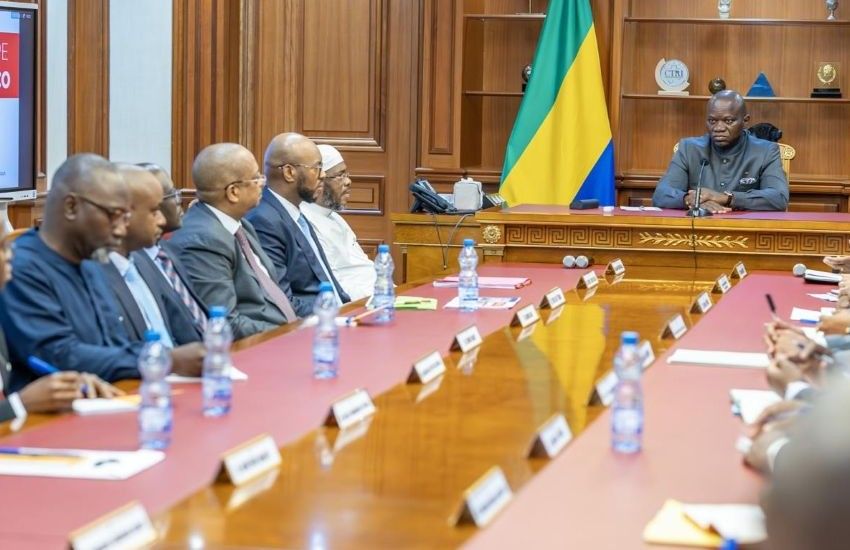 Rencontre entre le Président gabonais et la délégation de SONOCO