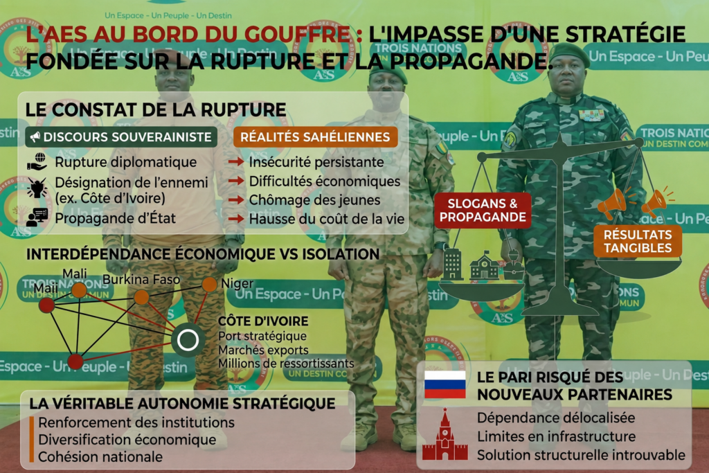 L’Alliance des États du Sahel face à ses limites : entre discours et réalité