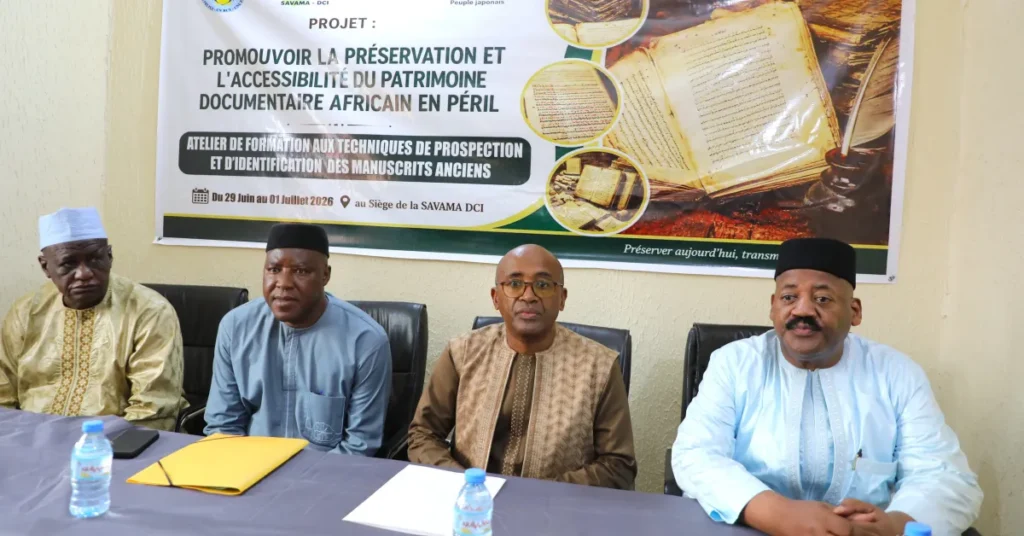 Formation à la préservation des manuscrits anciens au Mali : l’UNESCO et SAVAMA-DCI unissent leurs forces