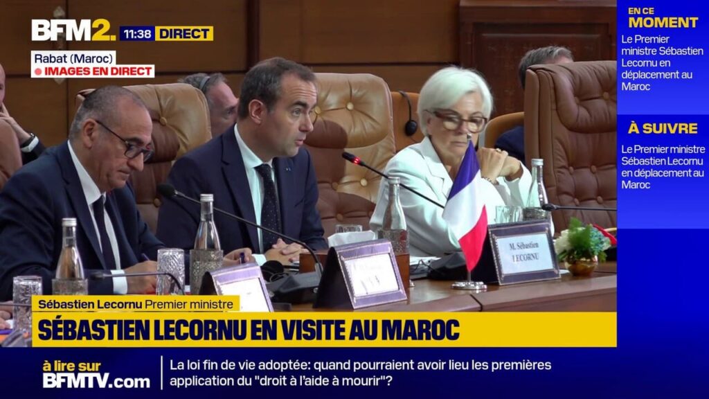 Depuis Rabat, Sébastien Lecornu veut « changer d’échelle » dans la relation entre la France et le Maroc