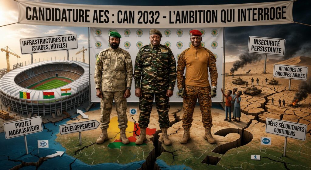 Sahel : le trio Burkina, Mali et Niger en lice pour la can 2032 face à une insécurité tenace