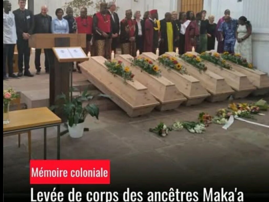 Retour des ancêtres Maka’a : l’Allemagne rend justice au Cameroun