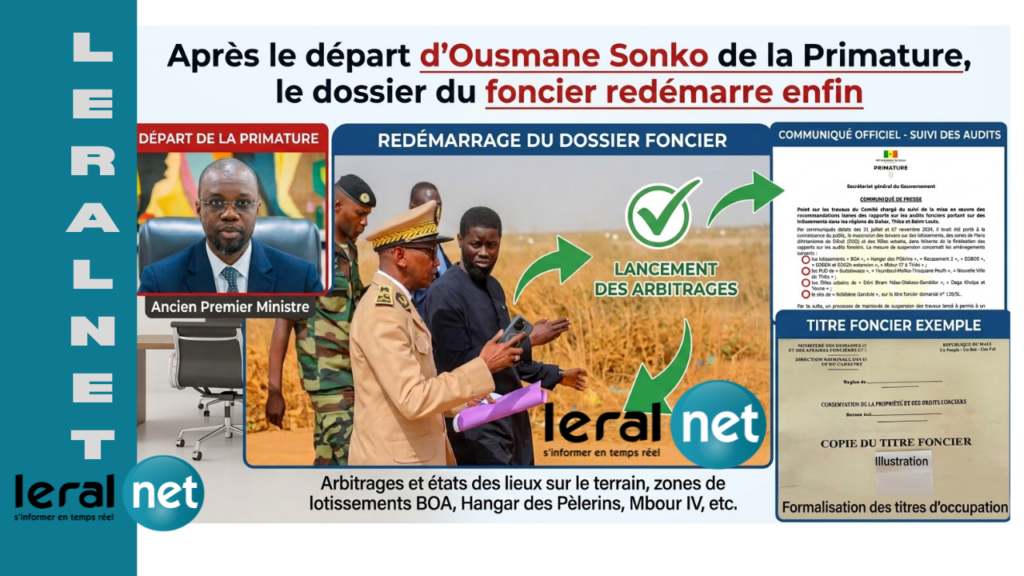 Dossier du foncier au Sénégal : la fin du gel et le redémarrage des régularisations
