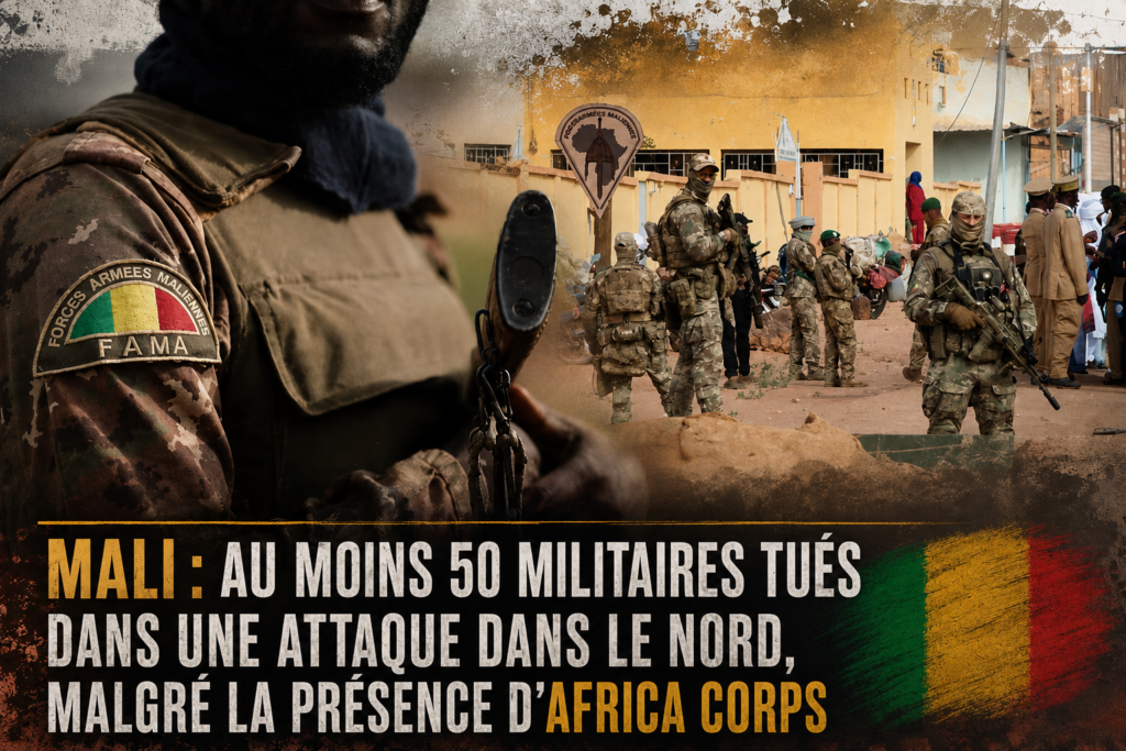 Mali : bilan dramatique après une attaque dans le nord du pays