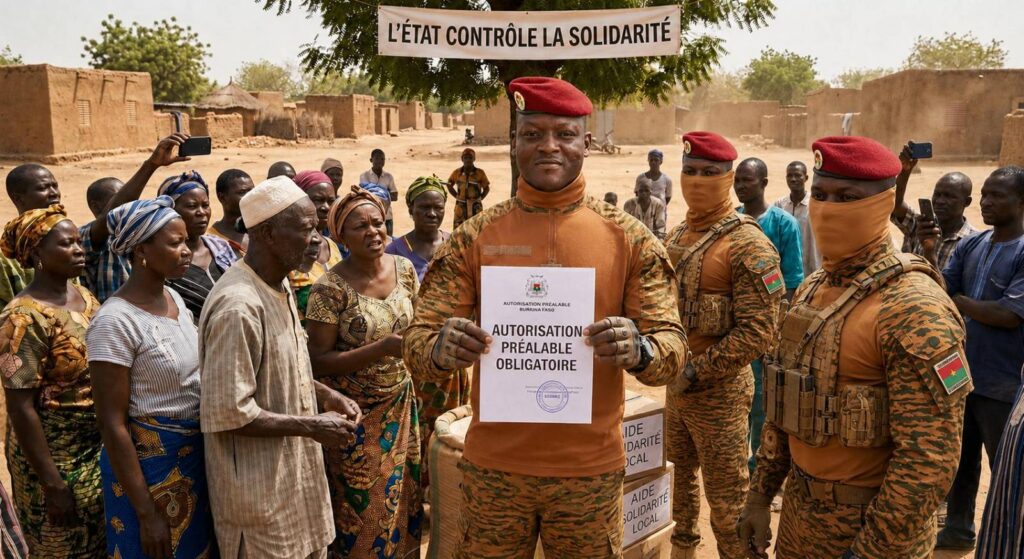 Burkina Faso : la solidarité sous surveillance étatique, un paradoxe dangereux